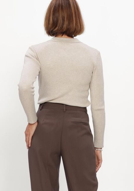 Sand BRUUNS BAZAAR Rollkragenpullover ANEMONEBBVALEA KNIT POLO - large