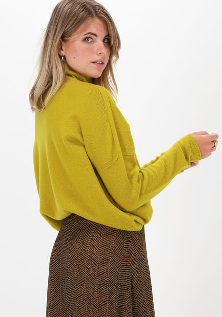 Gelbe DRYKORN Rollkragenpullover LIORA - large
