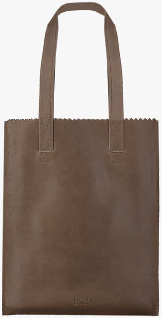 Taupe MYOMY Handtasche DELUXE OFFICE - large