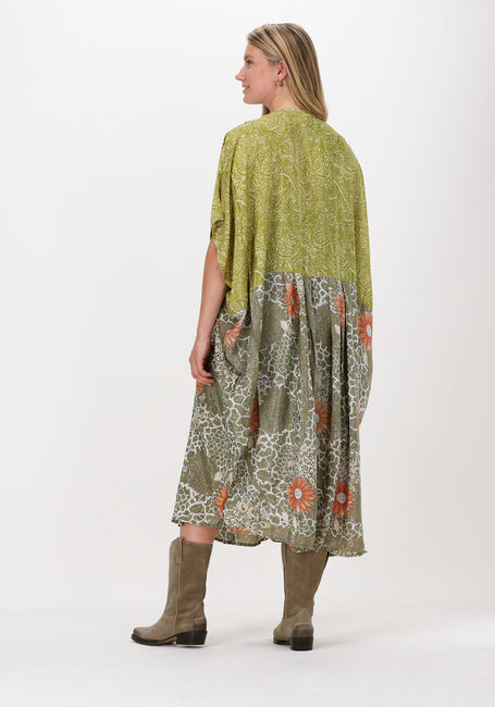 Gr&uuml;ne SISSEL EDELBO Maxikleid MADONNA MIX CAFTAN - large