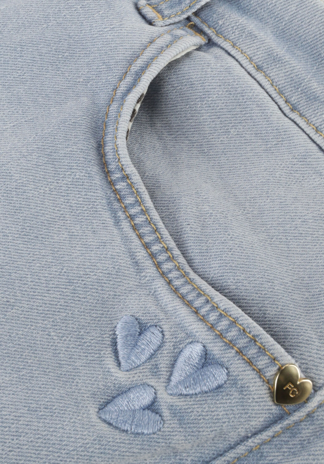 Blaue FABIENNE CHAPOT Flared jeans LIZZY CROPPED FLARE - large