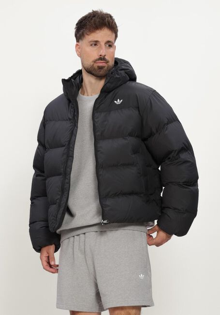 Schwarze ADIDAS Wattierte Jack REGEN JKT - large