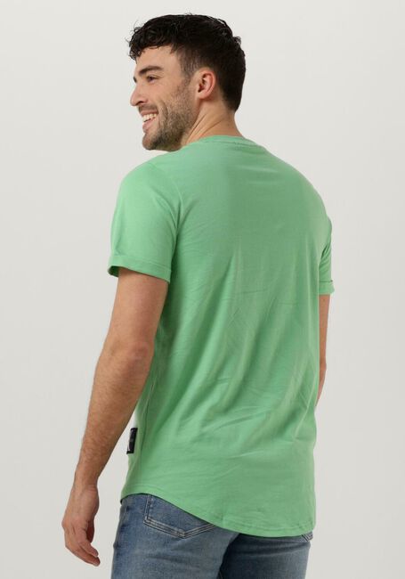 Gr&uuml;ne CALVIN KLEIN T-shirt BADGE TURN UP SLEEVE - large