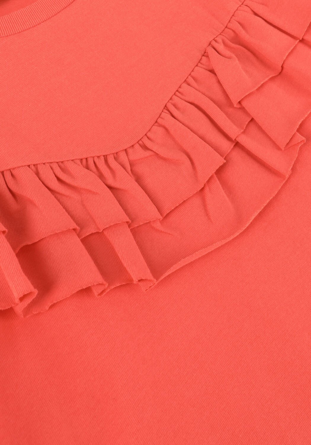 Koralle Sproet & Sprout T-shirt T-SHIRT RUFFLE CORAL - large