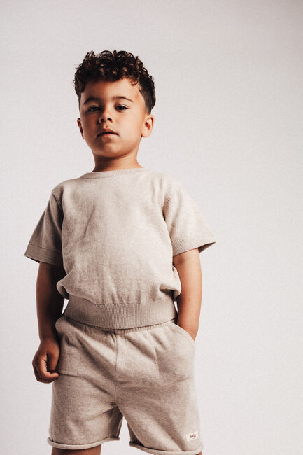 Sand BAJE STUDIO T-shirt CRUZ - large