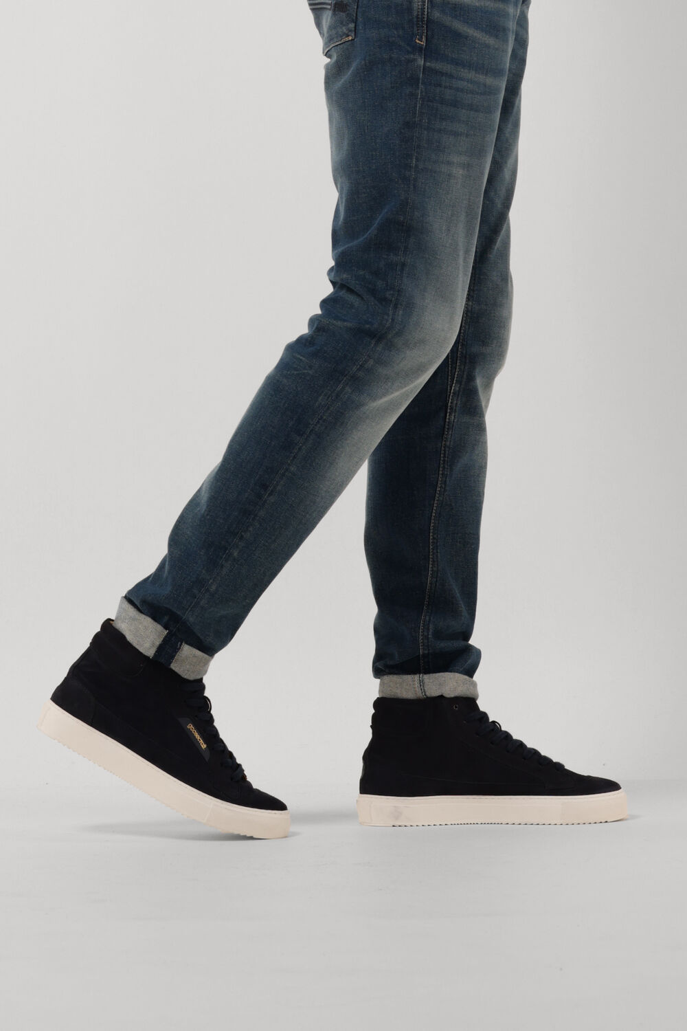 Blaue GOOSECRAFT Sneaker High CHRISTIAN MEN 7 - large