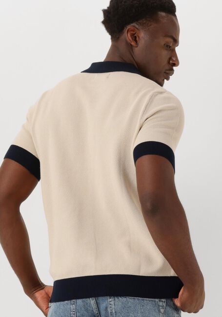 Beige BUTCHER OF BLUE Polo-Shirt RIPLEY KNIT CT SHIRT - large