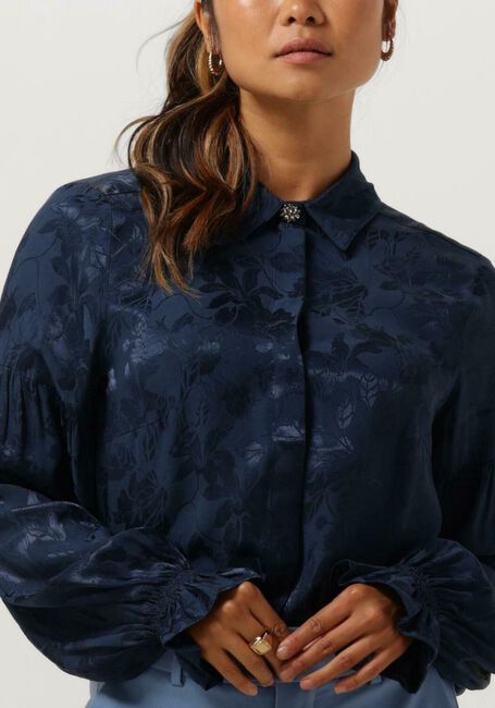 Blaue MOS MOSH Blusen MMROBENA LEZ SHIRT - large