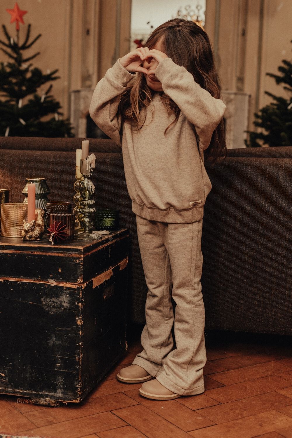 Graue BAJE STUDIO Jogginghose VOUVRY - large