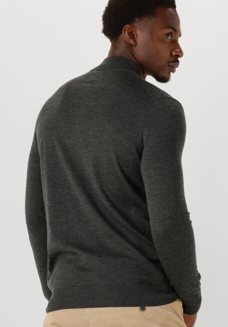 Grüne STEFANO LAURAN Pullover HALF ZIP - large