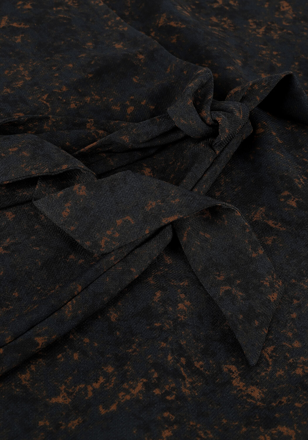 Schwarze ANOTHER LABEL Midirock ROSEAU SKIRT - large