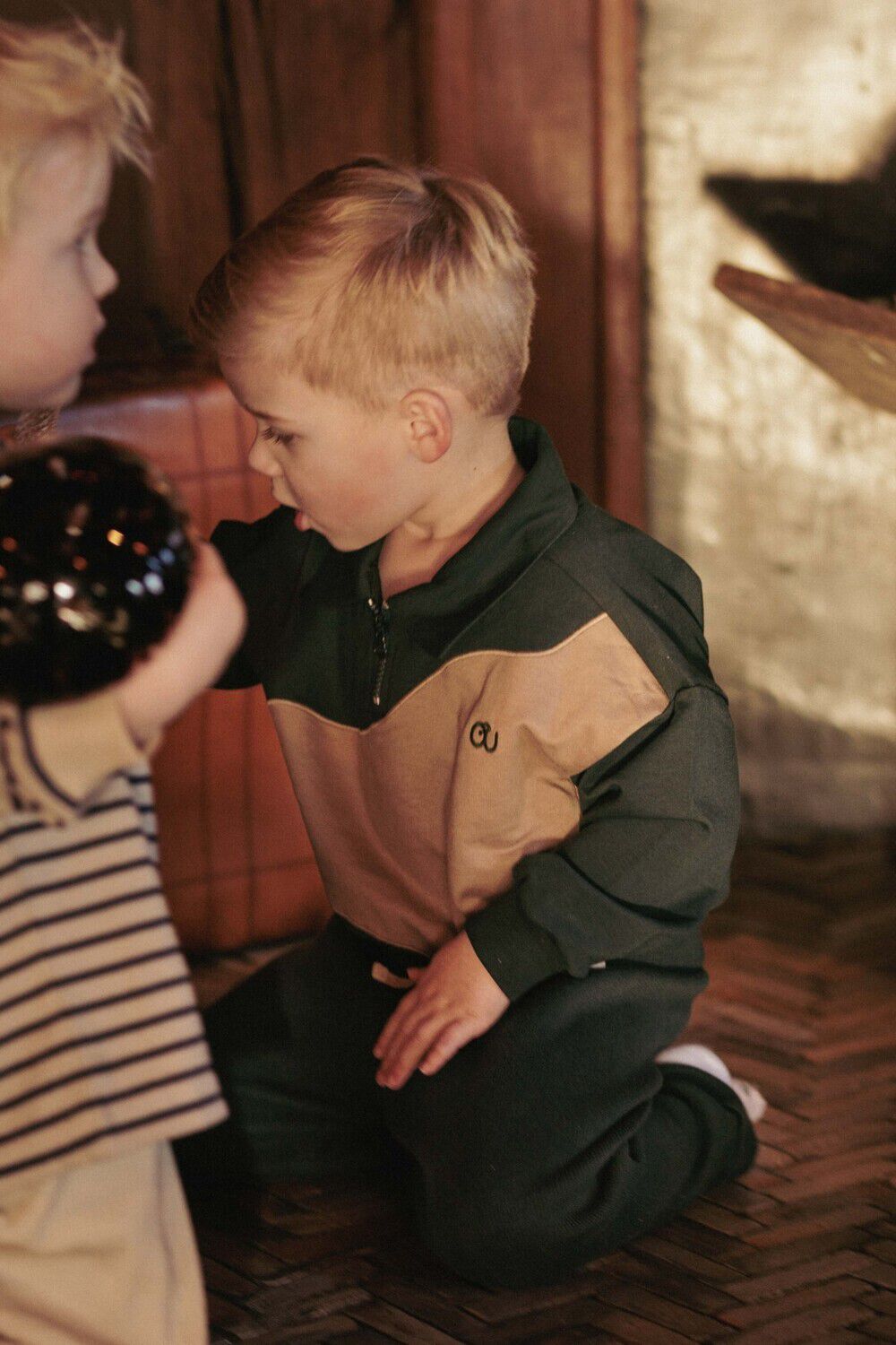 Mehrfarbige/Bunte MR. LOUTRE Pullover VIGGO 1 - large