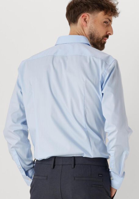 Hellblau BOSS BLACK Klassisches Oberhemd H-HANK-KENT0C1-214 - large