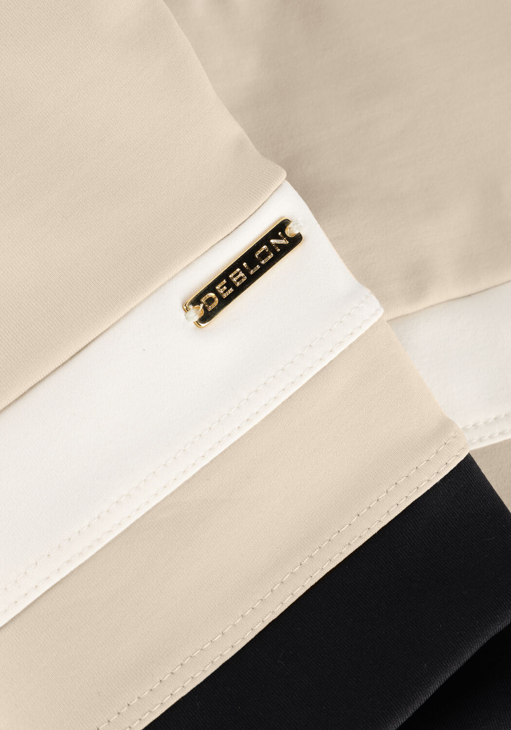 Taupe DEBLON SPORTS Top LOIS CROSS TOP - large