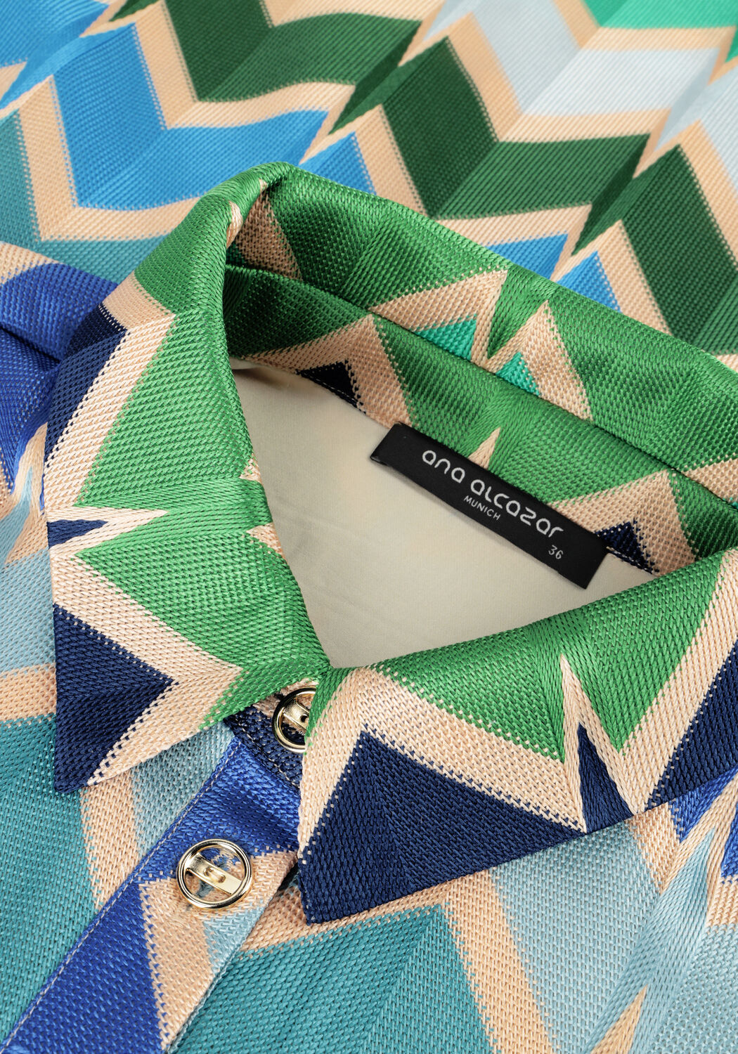 Blaue ANA ALCAZAR Midikleid SHIRT MIDI DRESS - large