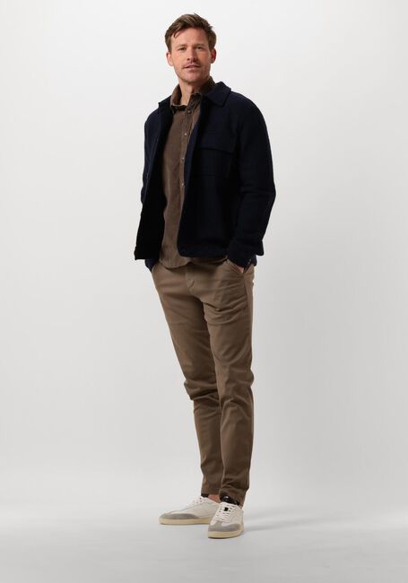 Dunkelblau SELECTED HOMME Overshirt SLHNEALY LS KNIT SHIRT JACKET - large
