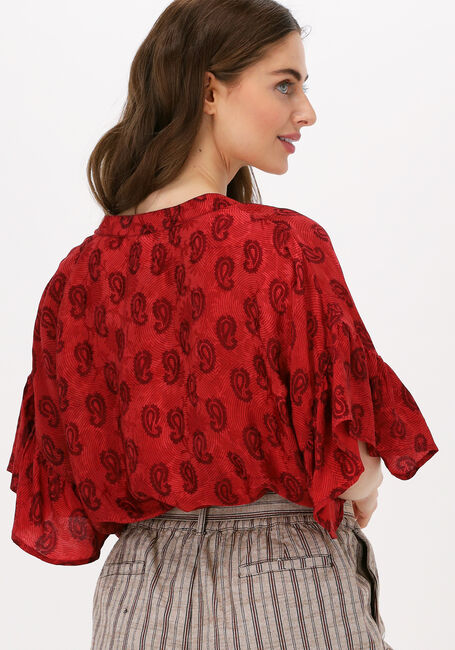 Rote SISSEL EDELBO Blusen TAYLOR TOP - large