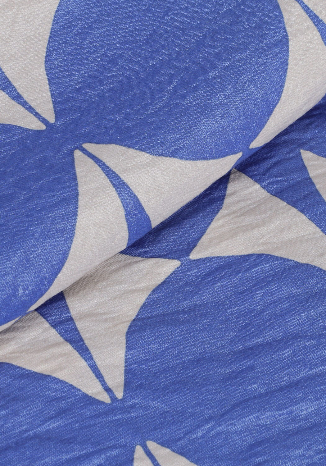 Blaue SUMMUM Blusen BLOUSE TWO TONE PRINT - large