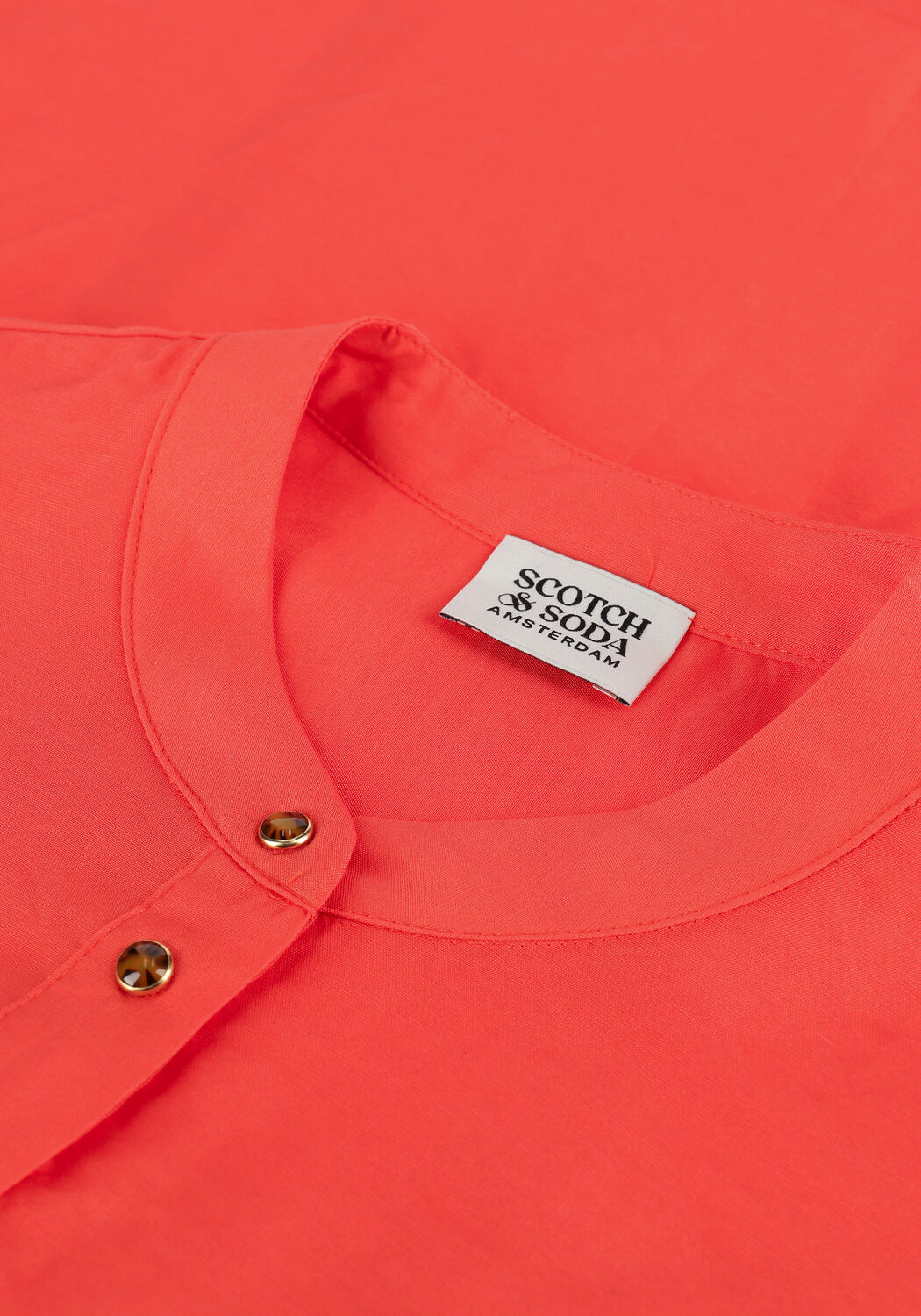 Orangene SCOTCH & SODA Blusen GATHERED YOKE ECOVERO BLEND TO - large