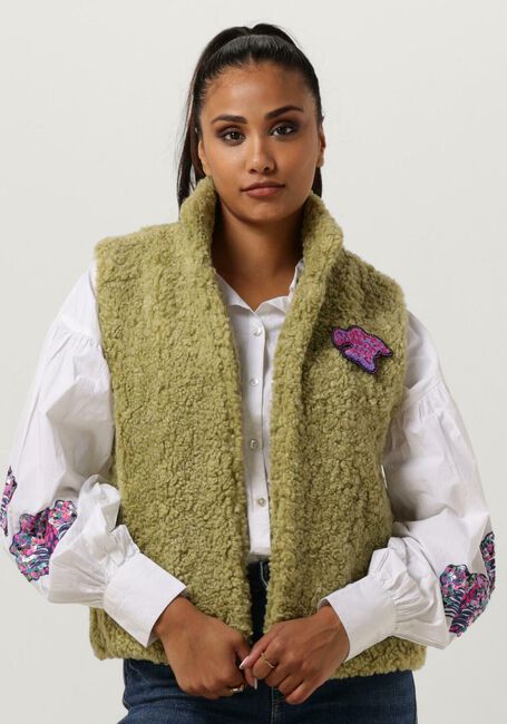Grüne POM AMSTERDAM Gilet TITANIUM - large