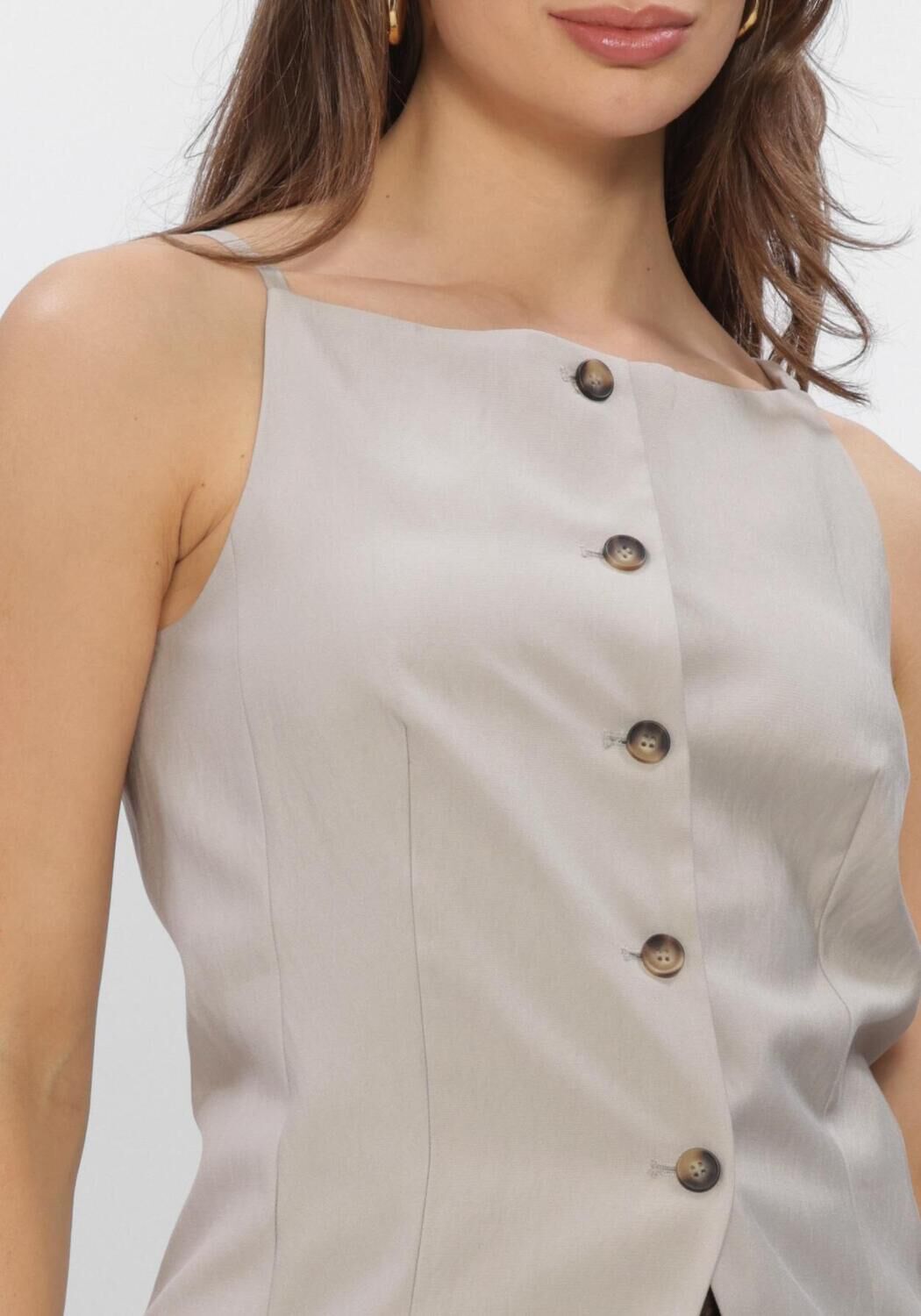 Graue WITHBLACK Tops & T-shirts WBLMARITSA WAISTCOAT - large