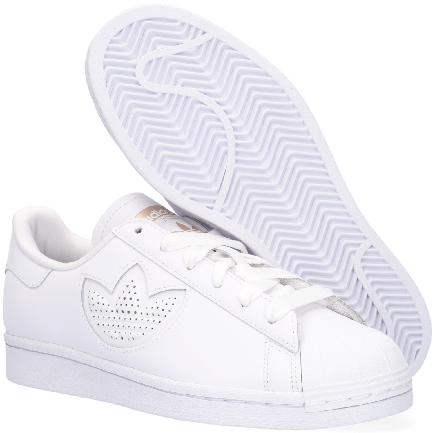 Weiße ADIDAS Sneaker low SUPERSTAR W Omoda