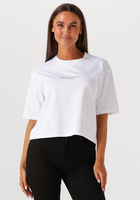 Weiße AMAYA AMSTERDAM T-shirt BAILEY - large
