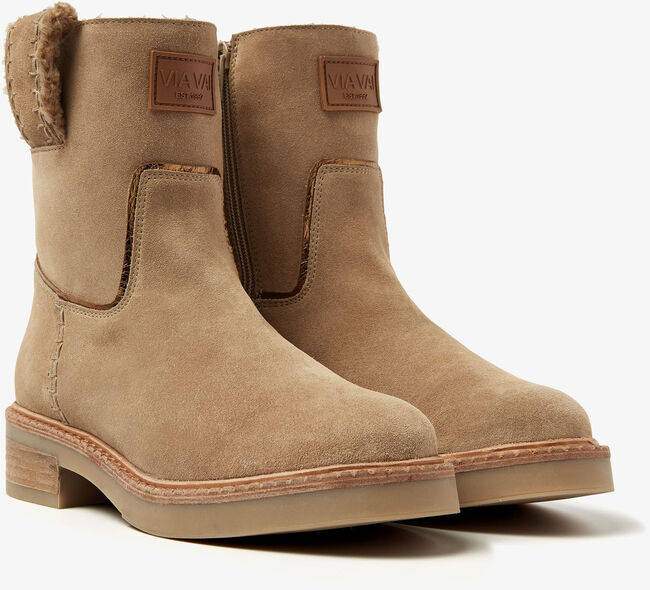 Beige VIA VAI Ankle Boots BELLAMY YASMIN - large
