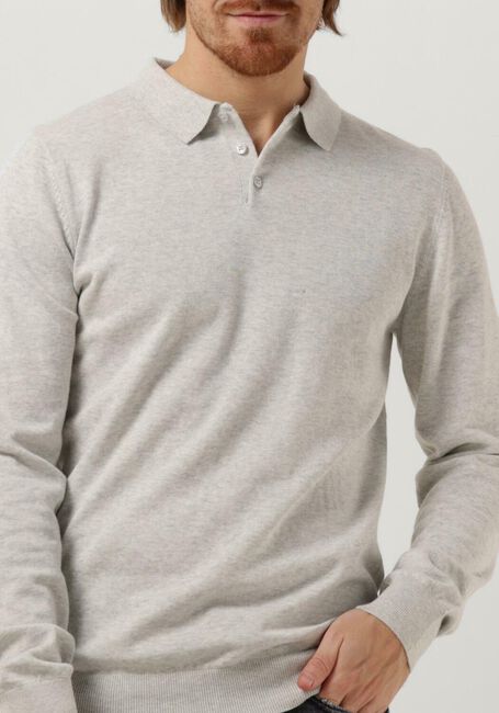 Hellgrau SAINT STEVE Polo-Shirt BEREND - large
