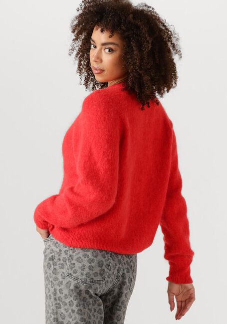 Rote BY-BAR Strickjacke MEYA CARDIGAN - large
