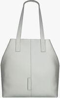 Weiße SHABBIES Handtasche SHOPPER M  - medium