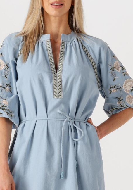 Hellblau AIMEE THE LABEL Maxikleid MIRANDA - large