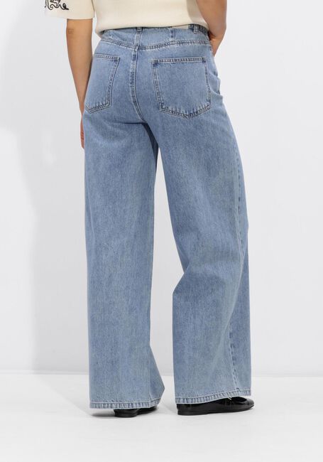 Hellblau OBJECT Wide jeans OBJLUCA TRI MW WIDE LOOSE JEANS - large