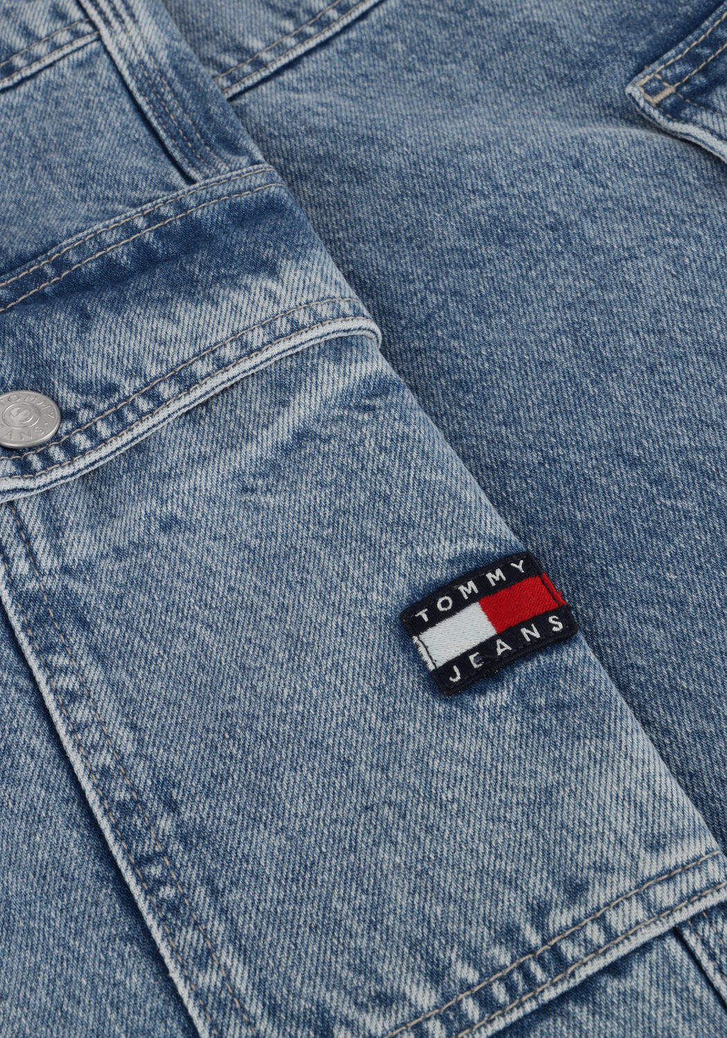 Blaue TOMMY JEANS Wide jeans CLAIRE HGH WD UTILITY CH4039 - large