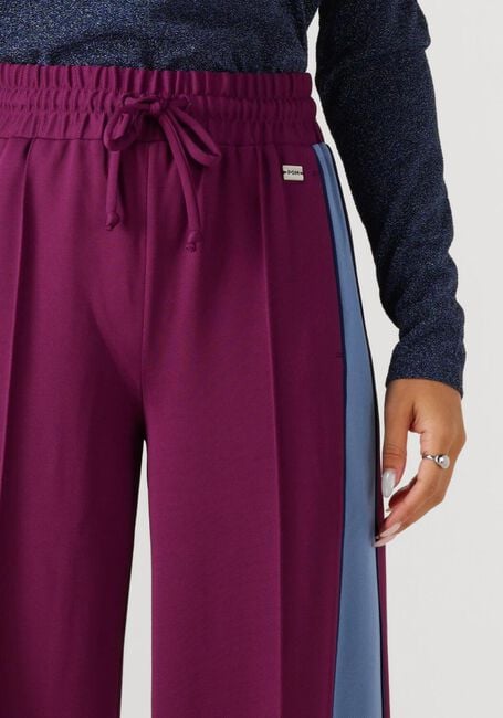 Lilane POM AMSTERDAM Weite Hose PANTS - COLOURBLOCK PLUM - large