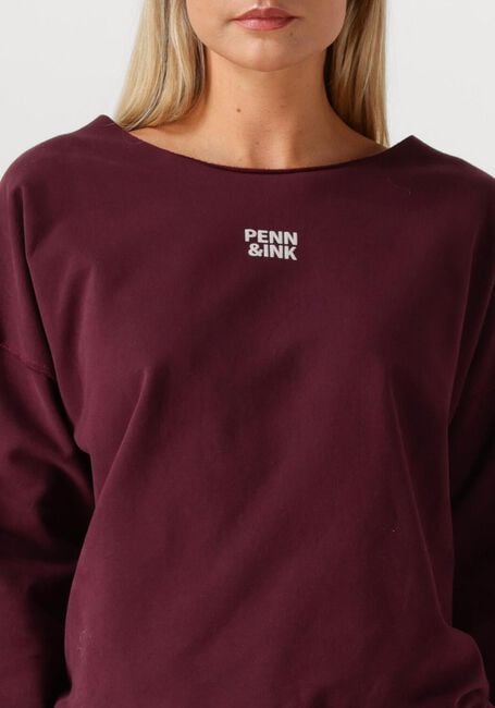 Bordeaux PENN & INK Pullover SWEATER W25F1703 - large