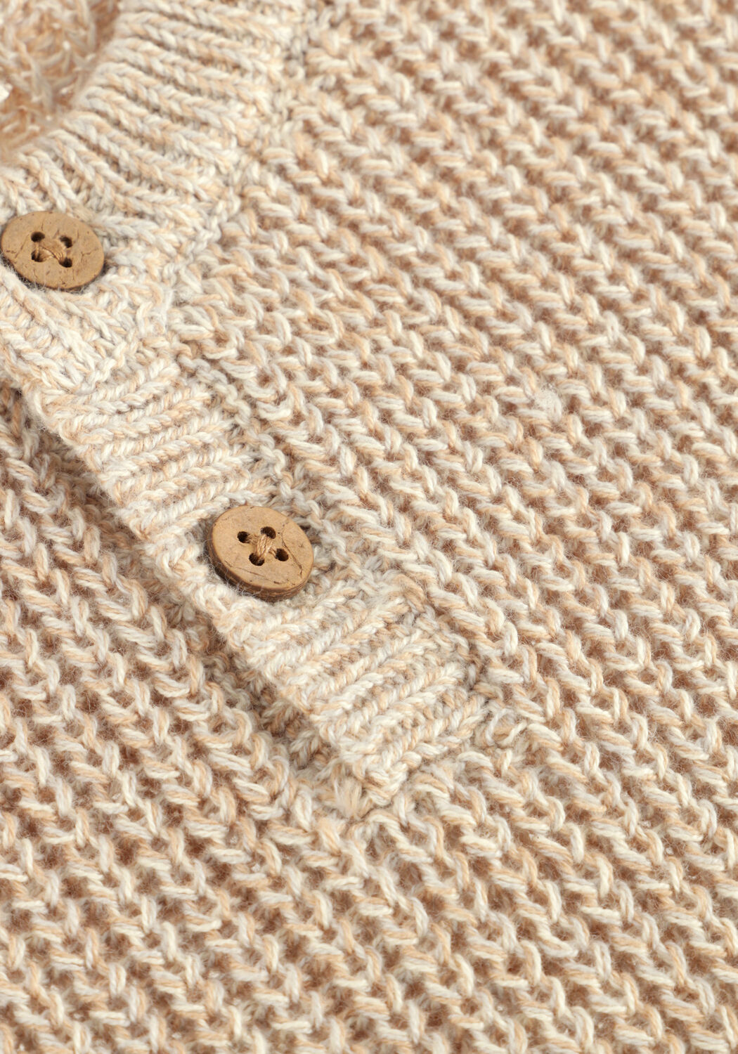 Beige LIL' ATELIER Spencer NMMROKKO KNIT VEST LIL - large