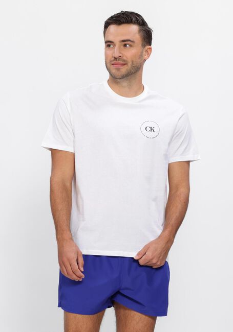 Wei&szlig;e CALVIN KLEIN T-shirt 30S EU WHOLESALE JEANS GRAPHICS - large