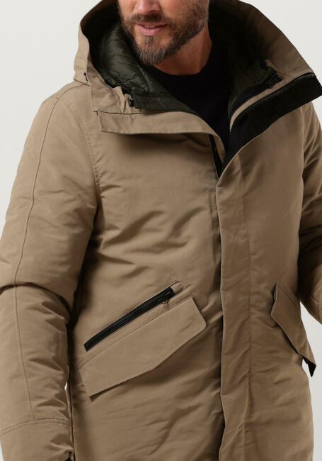 Beige BUTCHER OF BLUE Parkas GALENA 3-IN1 JACKET - large