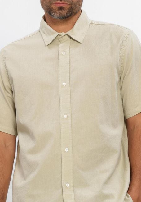 Sand FOR&Eacute;T Casual-Oberhemd SERENE LINEN REGULAR FIT SS SHIRT - large