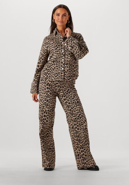 Mehrfarbige/Bunte CATWALK JUNKIE Jack LEOPARD JACKET - large