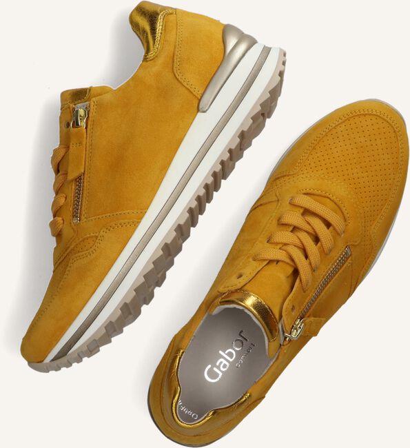 Gelbe GABOR Sneaker Low 528 Gelbe GABOR Sneaker Low 528 - large