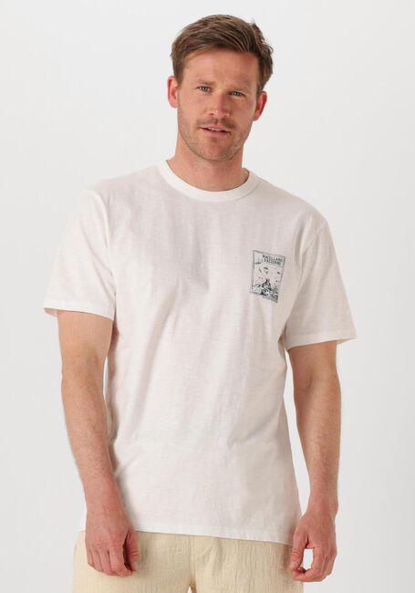 Weiße BUTCHER OF BLUE T-shirt FRESCO DAZZURO TEE - large
