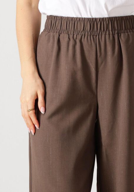 Braune Y.A.S. Weite Hose YASSHIMMA MW PANT - large