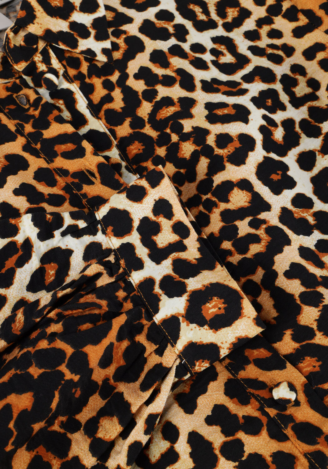 Braune Y.A.S. Minikleid YASKAYA LS SHIRT DRESS S. NOOS - large