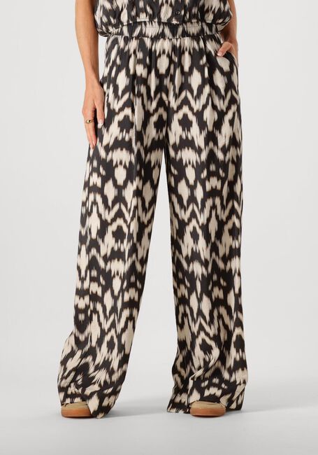 Braune BY-BAR Weite Hose BENJI BROWN BATIK PANTS - large