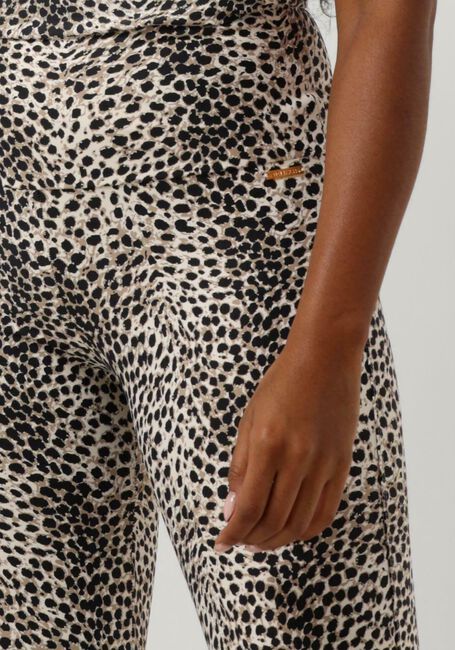 Braune DEBLON SPORTS Schlaghose CELINE FLARED LEGGINGS - large