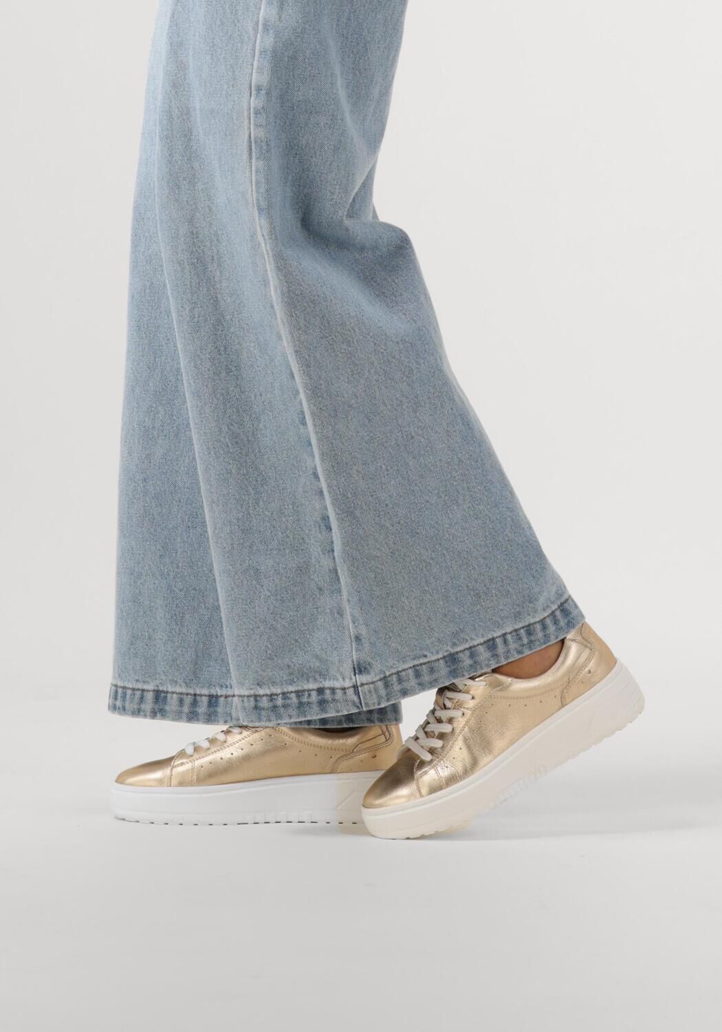 Goldfarbene BLASZ Sneaker Low ANEMONE-02 - large