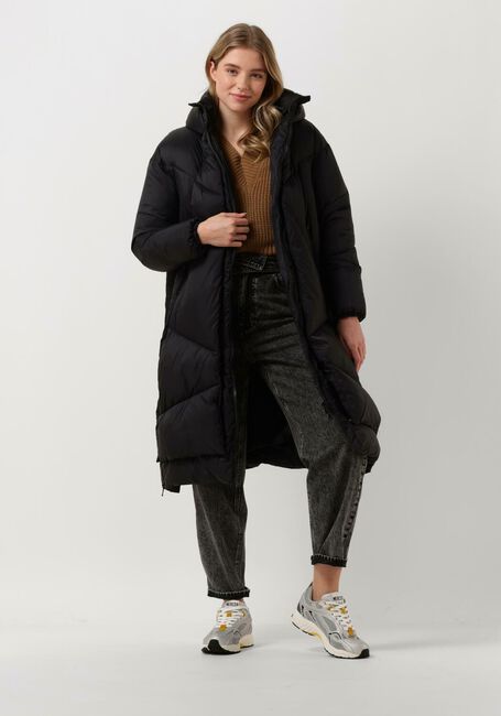 Schwarze CANADIAN Wattierte Jack EUGENIE RECYCLED LONG - large