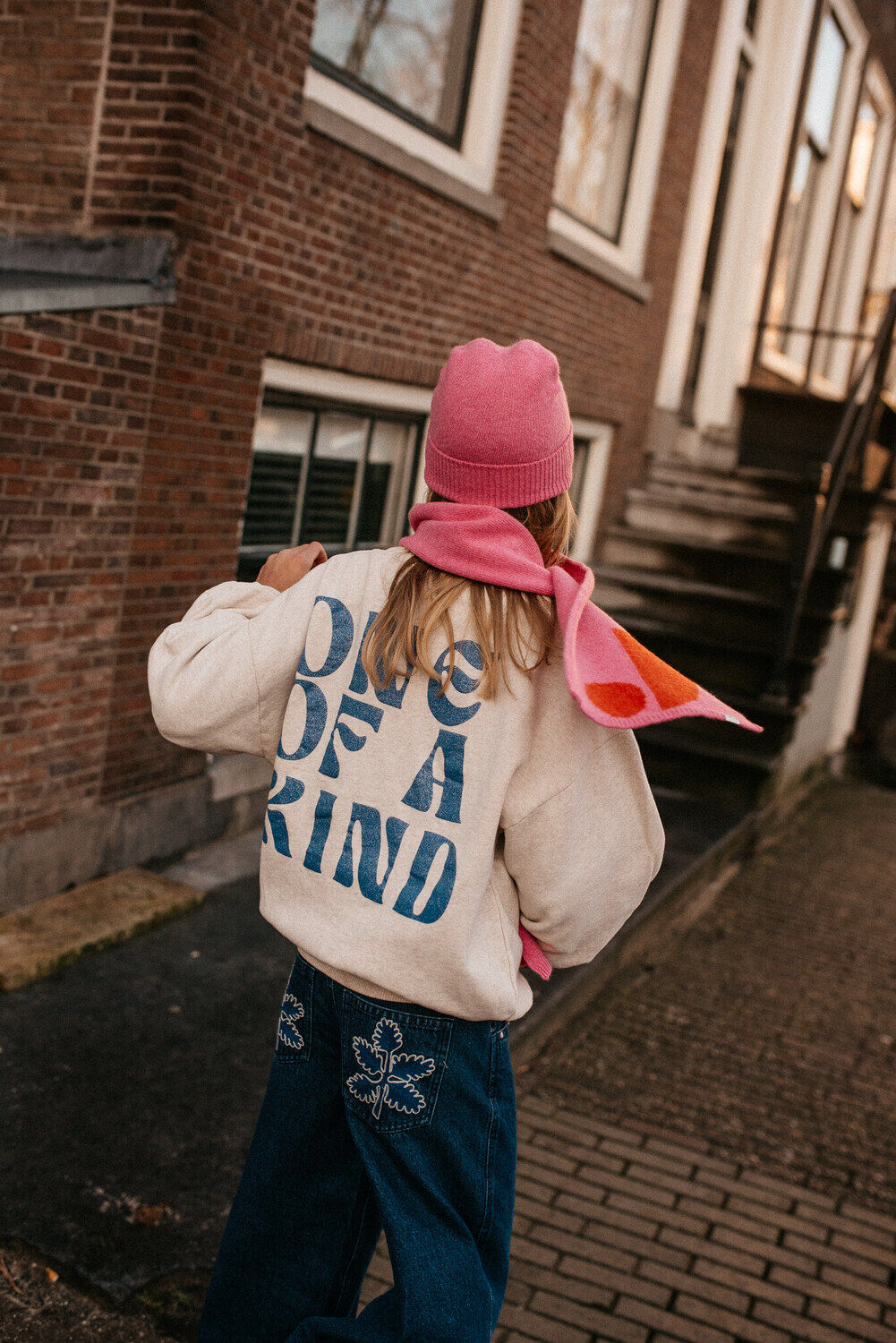 Ecru JENEST Pullover PIPPA SWEATER - large